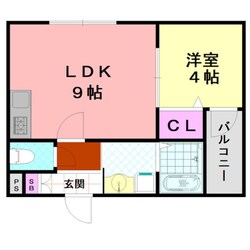 平野駅 徒歩7分 3階の物件間取画像